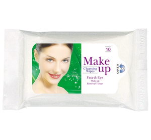 Makeup Remover Effichez avec logo enveloppé individuellement Remover Facs FACE PLIDE LALLE COMMENTAIRE FACIEL