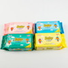 80pcs Grade alimentaire PH Organique Natural Équilibrer les lingettes de bébé avec de l'huile de coco 