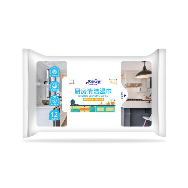 Lingettes de cuisine jetables lingettes de nettoyage de cuisine pour le nettoyage quotidien en famille 