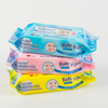 Nouveau design Fashion Disposable Biodégradable Wipes pour bébés pour le nettoyage