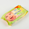 60pcs Pure Organic Natural Water Cotton Soft Touch Baby Wipes