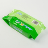 Best-vente biologique jetable 80pcs Linges humides sans alcool