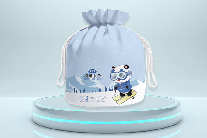 Serviettes molles en coton