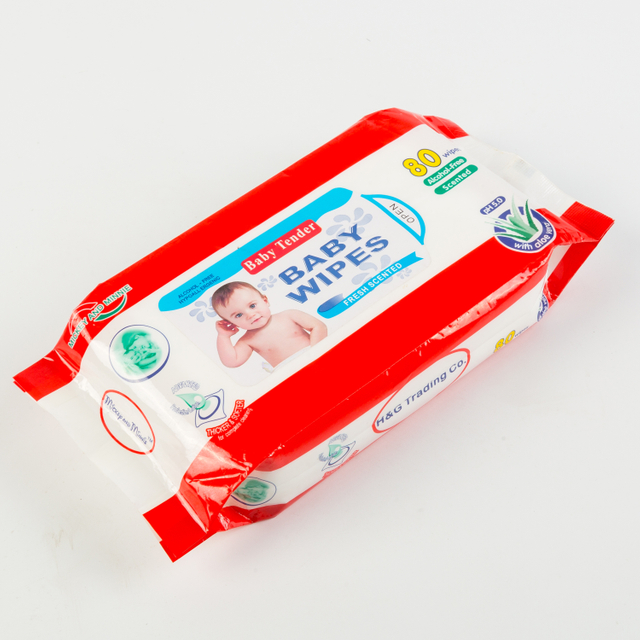 Eaux purs naturals lingettes de bébé serviettes humides lingettes tissulaires