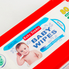 Eaux purs naturals lingettes de bébé serviettes humides lingettes tissulaires