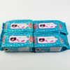 100 pcs de nettoyage parfumé à l'aloès biologique Baby Water Wipes humides