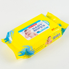 En gros de l'alcool jetable sans alcool 80pcs bébé tendre les lingettes humides