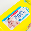 Échantillons gratuits de bonne qualité 80pieces tissu bébé amour lingettes humides